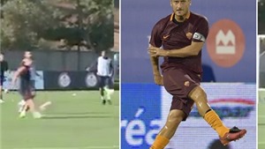 40 tuổi, Francesco Totti vẫn g&#226;y SỐC bằng b&#224;n thắng si&#234;u đẳng